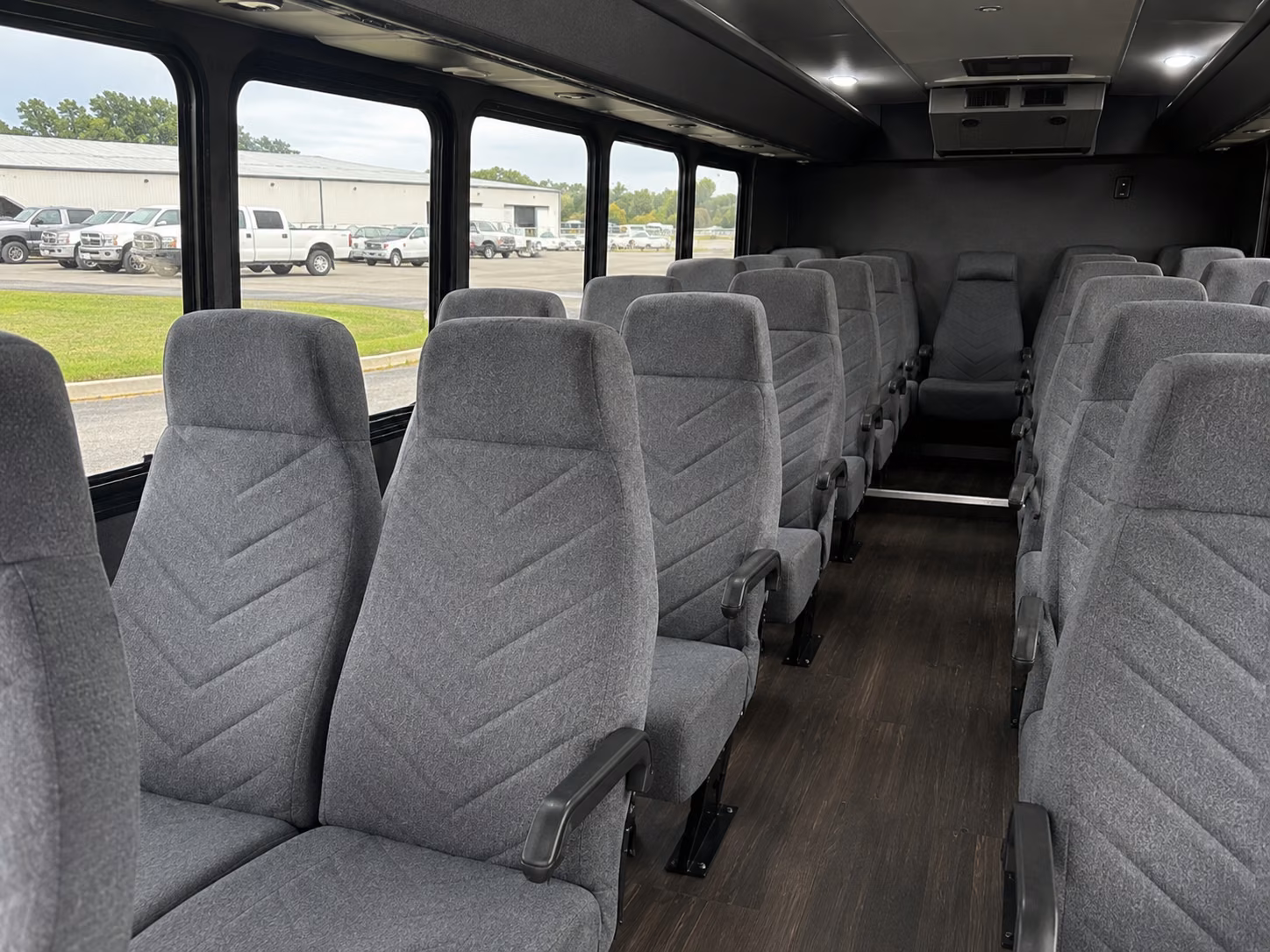 boise 20 passenger minibus inside
