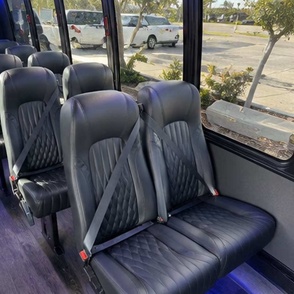 boise 30 passenger minibus inside