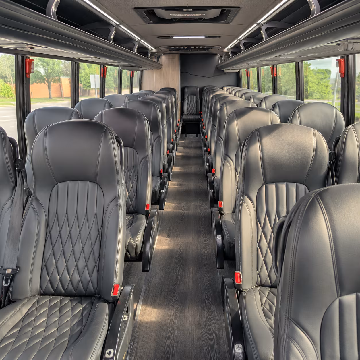 boise 30 passenger minibus interior