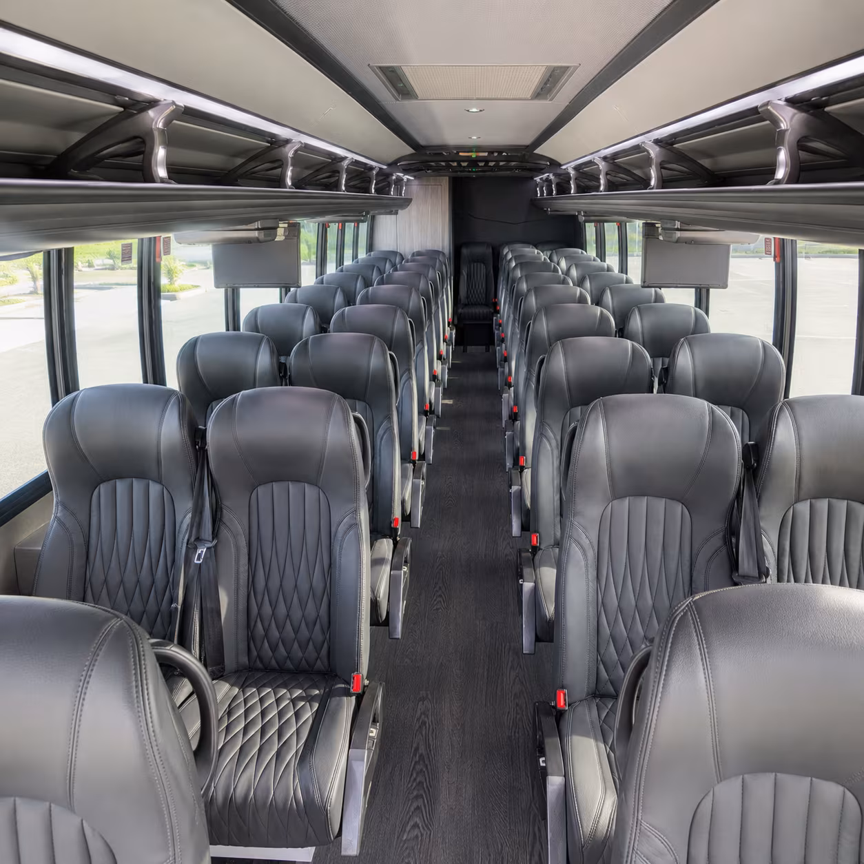 boise 35 passenger minibus inside