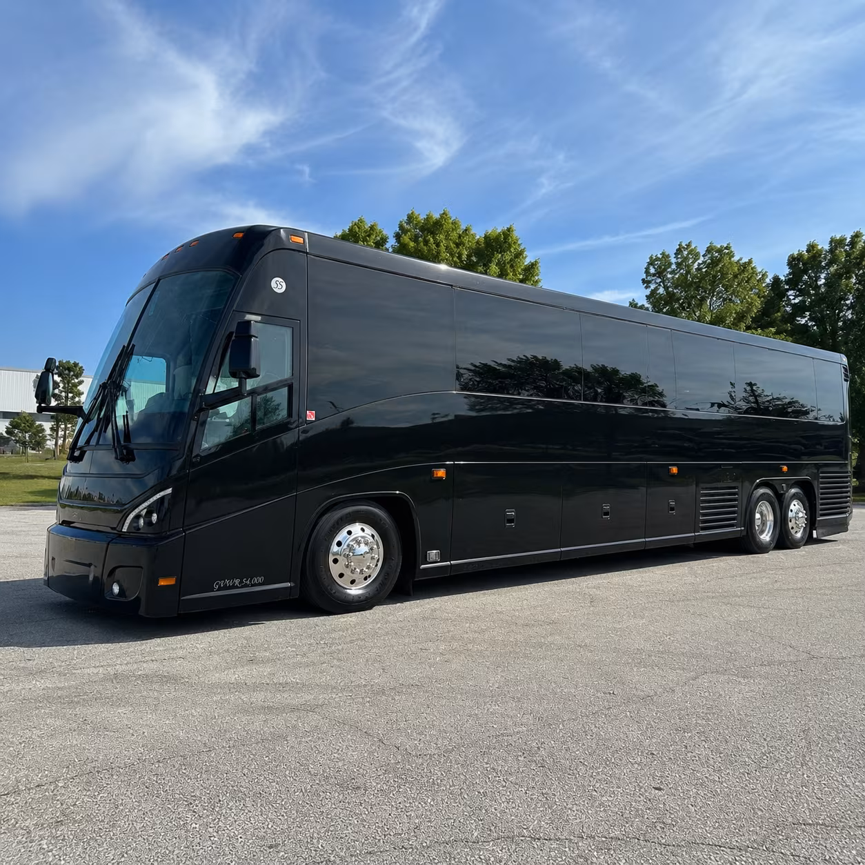 boise 47 passenger charter bus