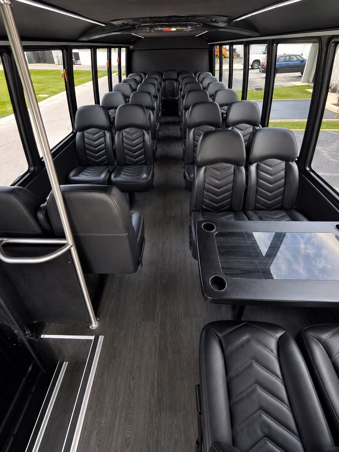 boise corporate transportation onboard seating