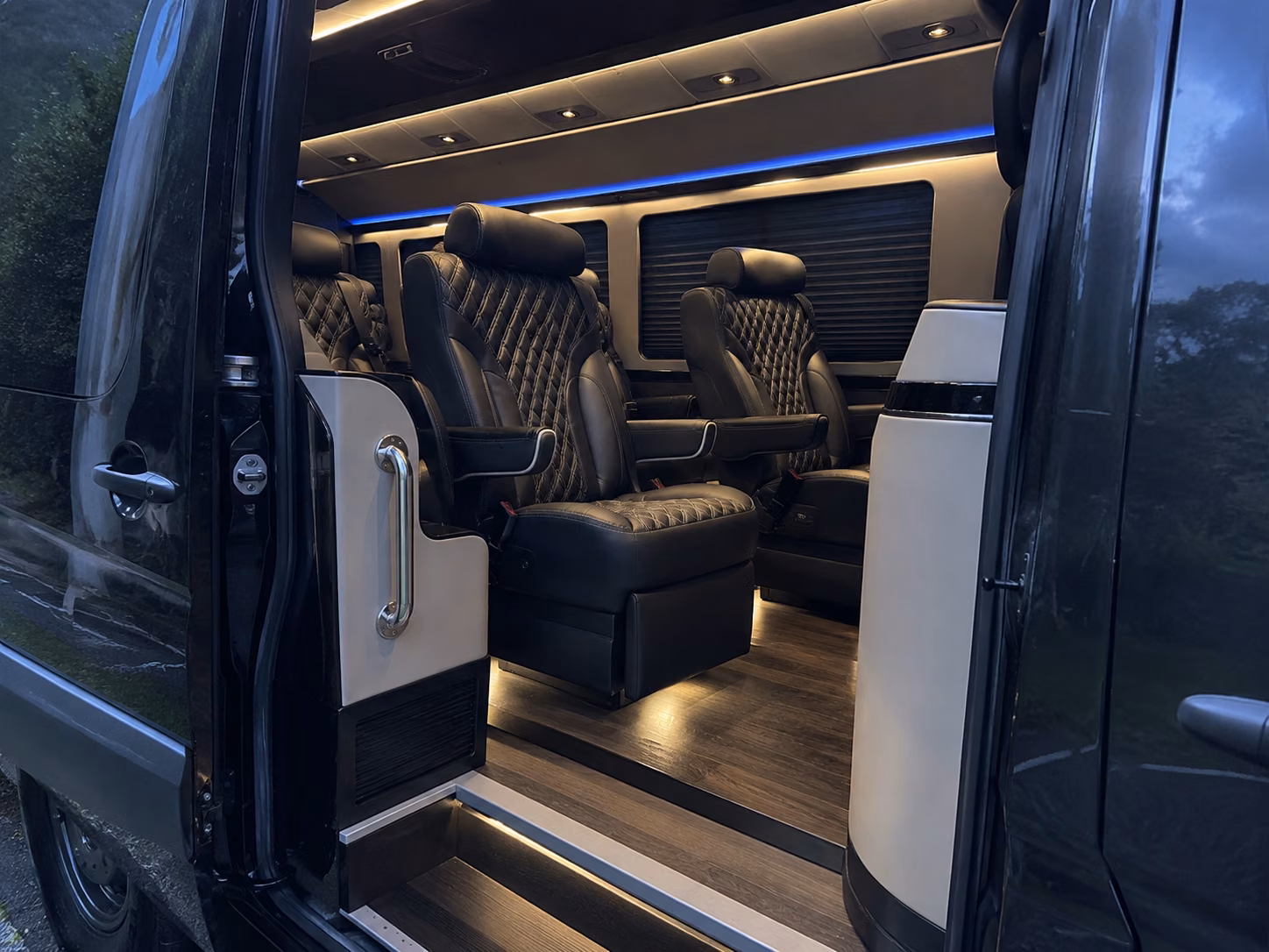 boise sprinter van with driver interior